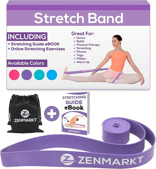 Zenmarkt Ballet Stretch Bands for Flexibility and Strength - Stretch Bands Ideal to Have as Dance