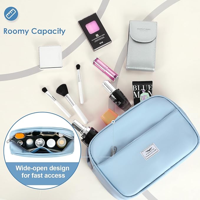 FIORETTO Womens Gym Tote Duffle Bag with Toiletry Bag, Sports Duffel Overnight Hospital Workout