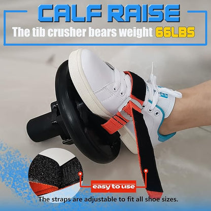 Tib Bar for Leg Strength Training, Biceps Femoris Muscle Exercise Equipment Tibia Dorsi Calf