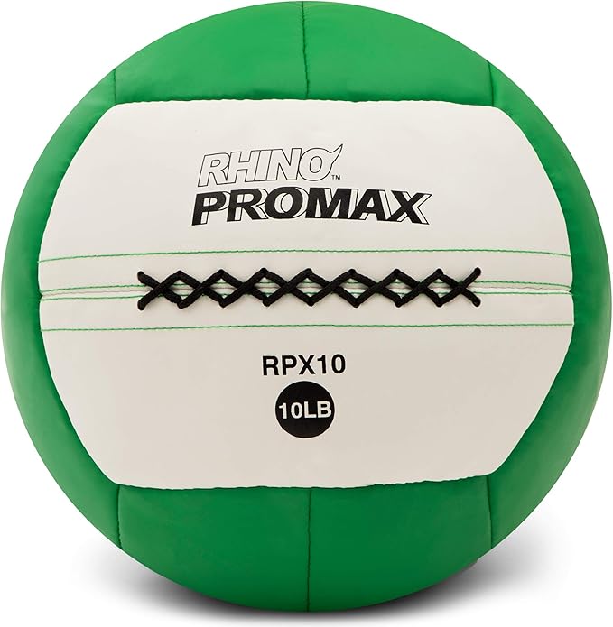 Champion Sports RPX16 Rhino Promax Slam Balls, 16 lb, Soft Shell with Non-Slip Grip, Medicine Wall