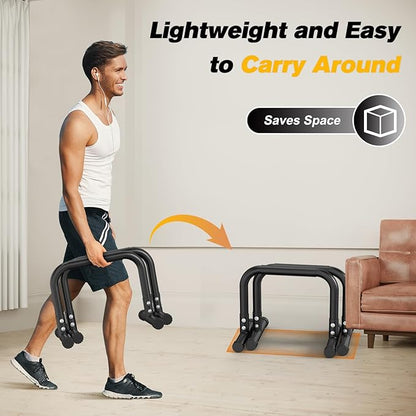 RELIFE REBUILD YOUR LIFE Dip Station Functional Heavy Duty Dip Stands Fitness Workout Dip bar