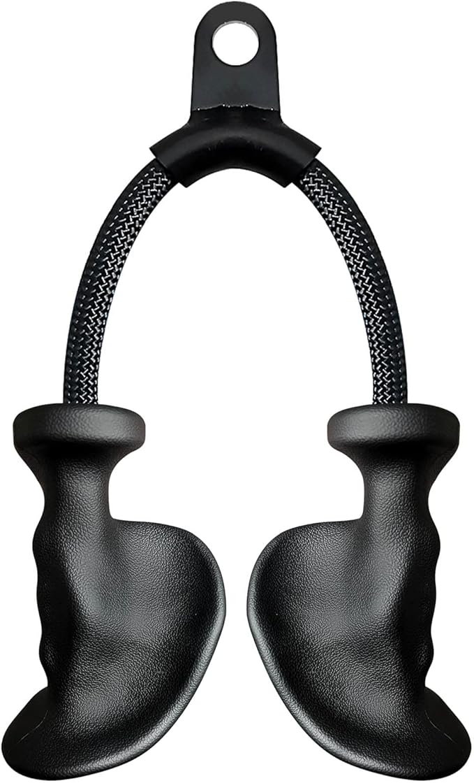 Ergonomic Tricep Rope Pulldown Attachments, Upgraded 27 32 40 & 47 Inch Extra Long Triceps Rope