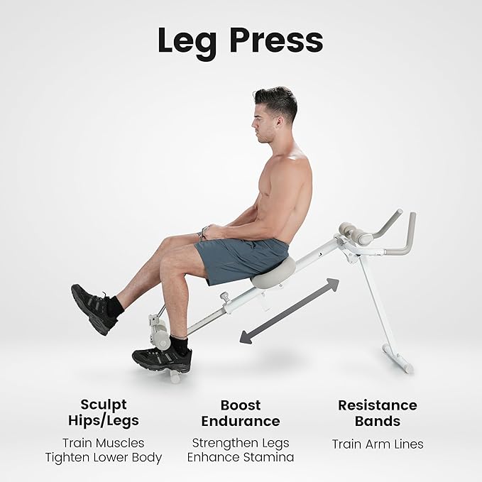 WONDER CORE Pro Max, Ab Machine for Stomach Workout, Ab Workout Equipment for Home Gym Trainer