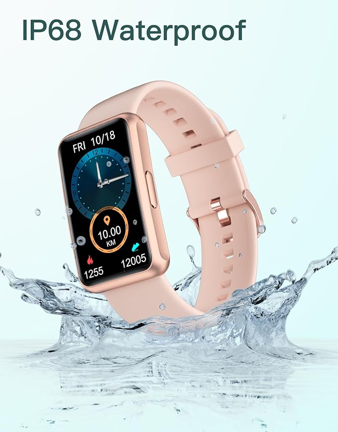 HUAKUA Fitness Tracker No Bluetooth No APP No Phone Needed, Fitness Watch for Men Women Parents