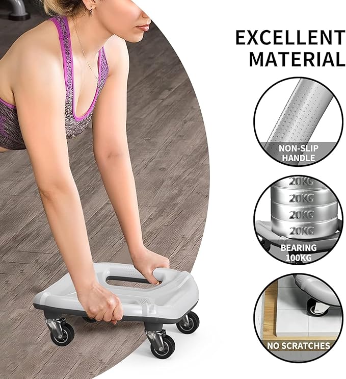 PROIRON Ab Roller with Knee Pads for Abs Workout, Multifunctional Ab Roller Wheel for Abs Workout