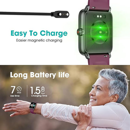 Pedometer Watch Senior Friendly No App/Phone Required, Waterproof Fitness Tracker Watch with Step