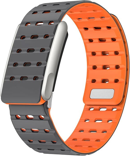 Silicone Bands Compatible with WHOOP 5.0 One and Peak, Adjustable Soft Comfortable Breathable