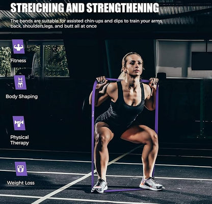VEICK Resistance Bands for Working Out, Exercise Bands, Workout Bands, Pull Up Assistance Bands
