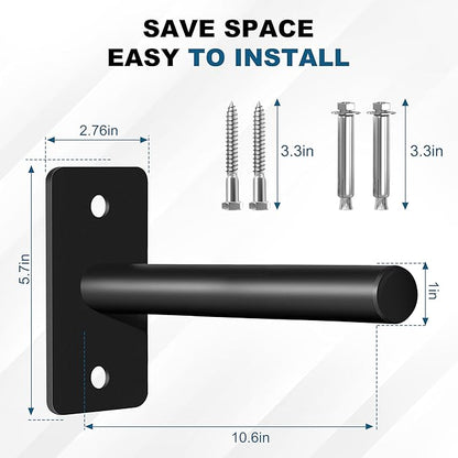 Weight Plate Holder, Wall Mounted Weight Storage Rack for Olympic Weight Plate,Home Gym