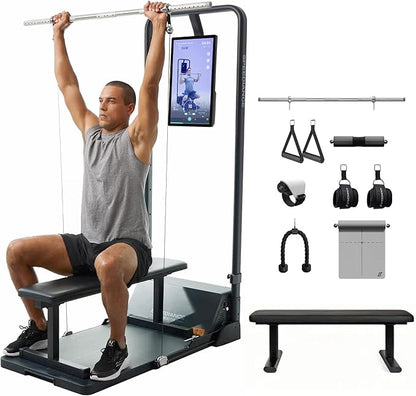 Gym Monster Smart Home Gym, Multifunctional Strength Training Machine, Smith Machine Power Cage