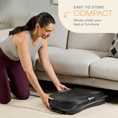 Lifepro Waver Vibration Plate Exercise Machine for Lymphatic Drainage, Muscle Activation, Full-Body
