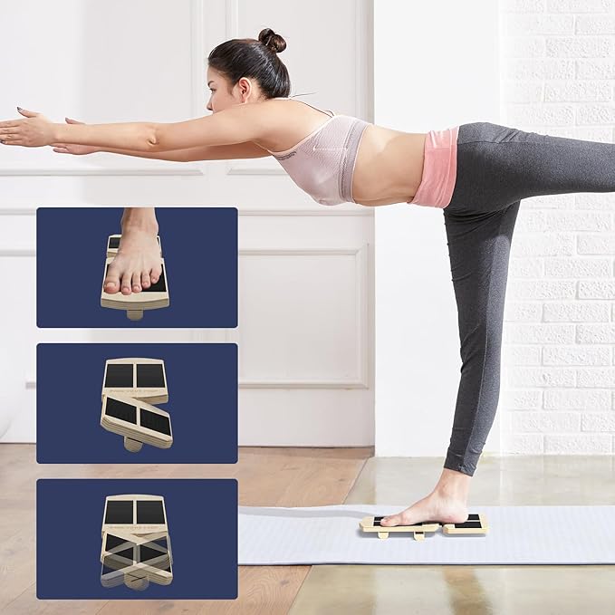 Ankle Balance Board - Non-Slip Balance Board for Physical Therapy, Fast Injury Recovery & Core