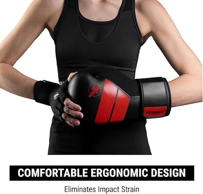 Hayabusa S4 PU Leather Boxing Gloves for Men, Women & Kids, 10oz, 12oz, 14oz, 16oz, Training