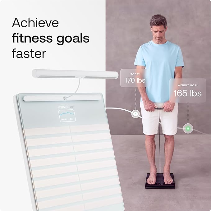 WITHINGS Smart Scales for Body Weight, FSA or HSA Eligible, Body Analysis, Fat Content, Muscle