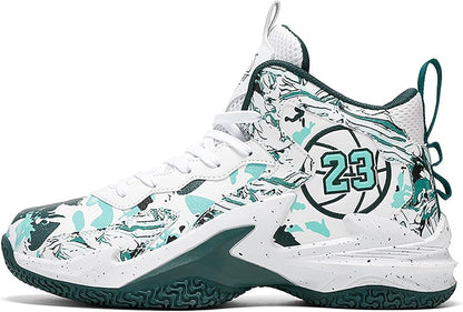 Boys Basketball Shoes Breathable Indoor Athletic Shoes Youth Outdoor Fashion Sneakers Comfortable