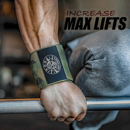 Iron Infidel Wrist Wraps for Weightlifting - 18" and 24" Heavy Duty Support for Working Out, Gym