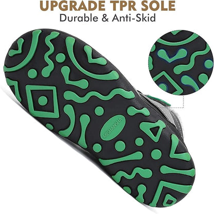 Mishansha Kids Hiking Boots Toddler Girls Boys Hiking Shoes Water-Resistant Anti-Collision Non-Slip