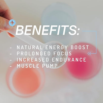 PWDRS Pre-Workout Powder, All Natural Pre Workout for Energy, Pump, Endurance & Strength, with