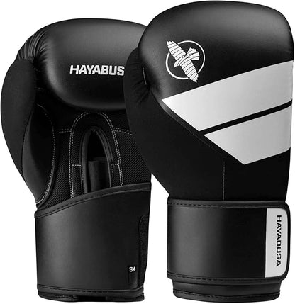 Hayabusa S4 PU Leather Boxing Gloves for Men, Women & Kids, 10oz, 12oz, 14oz, 16oz, Training