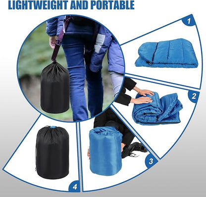 REDCAMP Kids Mummy Sleeping Bag for Camping, 3 Season Cold Weather Sleeping Bag Fit Boys,Girls &