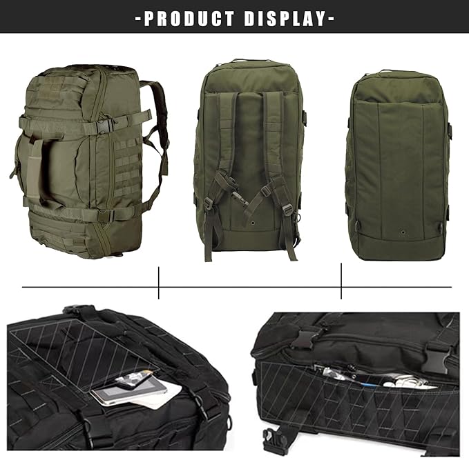 Gym Bag Duffle Bags Backpack - Travel Weekender Bag for Men Women Workout Bag for