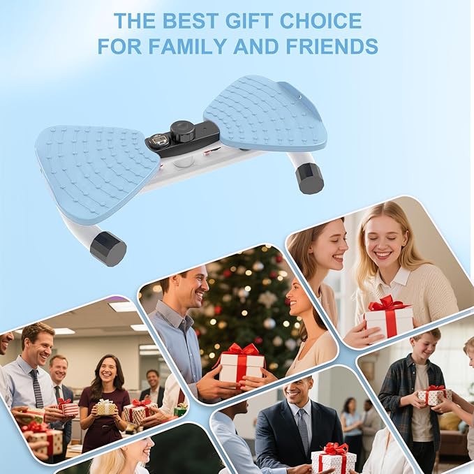 renZEC Waist Twister Machine, Adjustable Exercise Twist Board for Women Men, Noiseless Ab Twister