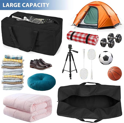 100L Large Travel Duffle Bag, Gear Bag for Men and Women, Storage Bag Ideal for Overnight Camping