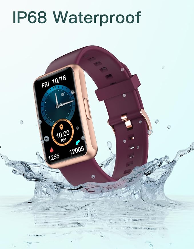HUAKUA Fitness Tracker No Bluetooth No APP No Phone Needed, Fitness Watch for Men Women Parents