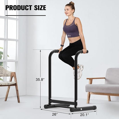 RELIFE REBUILD YOUR LIFE Dip Station Functional Heavy Duty Dip Stands Fitness Workout Dip bar