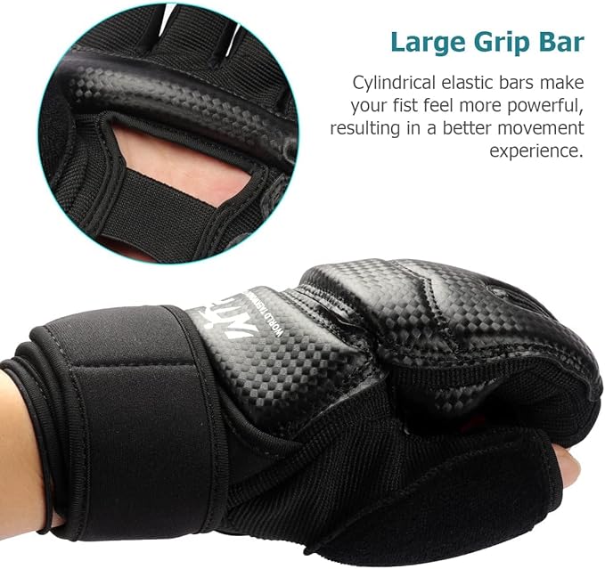 Punch Bag Training Gloves, LangRay MMA Grappling Gloves for Sparring Martial Arts Boxing Training