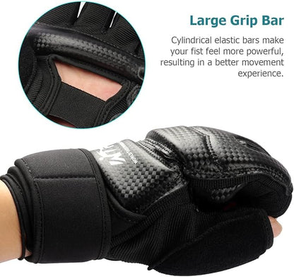 Punch Bag Training Gloves, LangRay MMA Grappling Gloves for Sparring Martial Arts Boxing Training