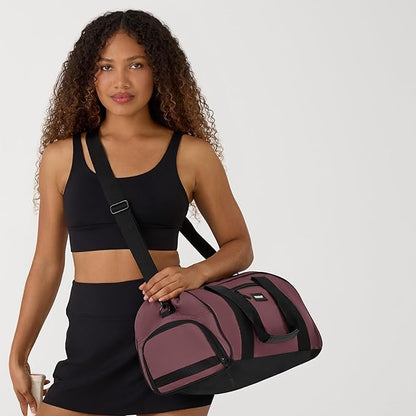Vooray Burner Gym Duffel Bag, Gym Bag for Women and Men with Shoe Compartment, Weekender, Overnight