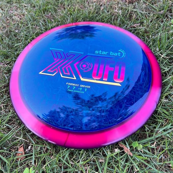 X-UFO Disc Golf Starter Set - 3 Piece Professional Disc Golf Set for Beginners, Lightweight &