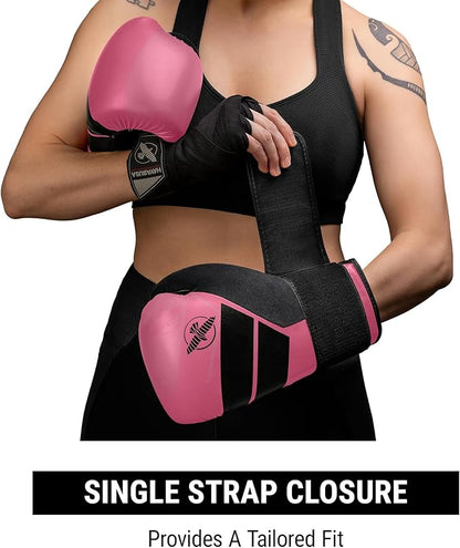 Hayabusa S4 PU Leather Boxing Gloves for Men, Women & Kids, 10oz, 12oz, 14oz, 16oz, Training