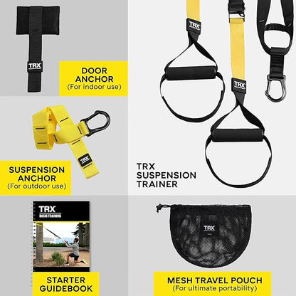 TRX All-in-ONE Suspension Training System: Full Body Workouts for Your Home Gym, Travel, and