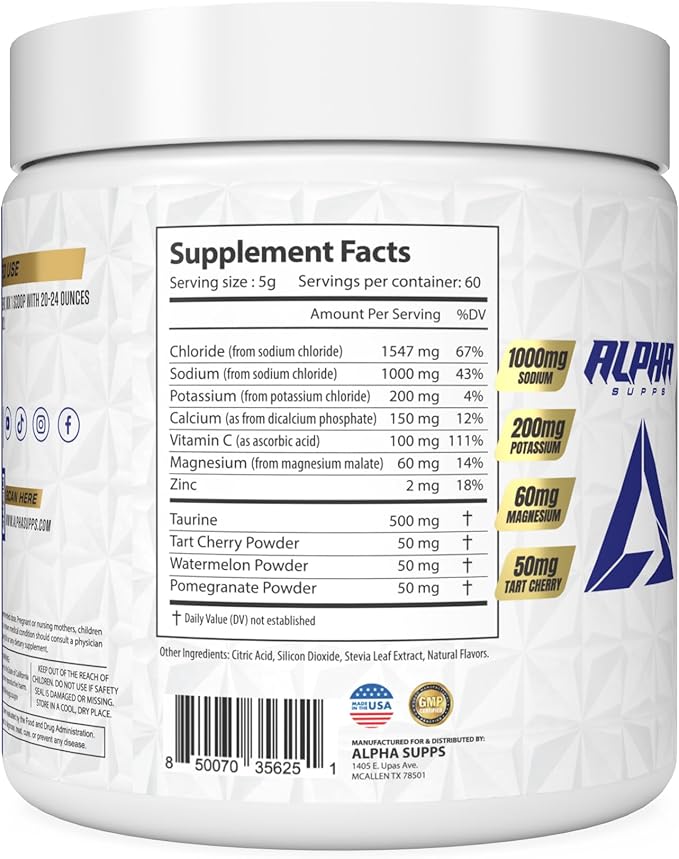 Lytes - Electrolyte Powder Daily Hydration Drink Mix - Sugar-Free, Zero Calorie Instant Formula