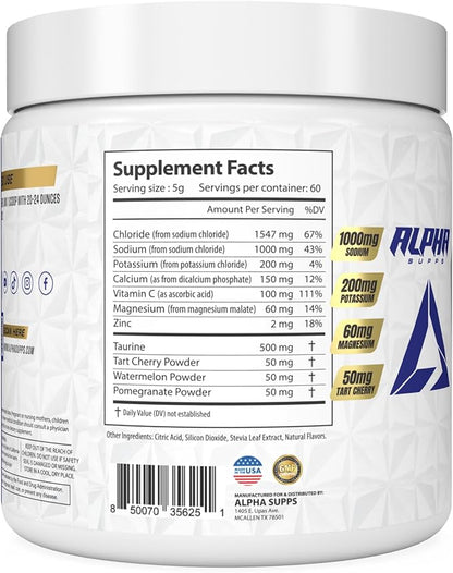 Lytes - Electrolyte Powder Daily Hydration Drink Mix - Sugar-Free, Zero Calorie Instant Formula