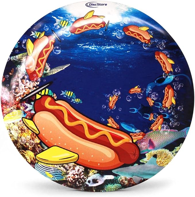 Discraft ESP Buzzz Supercolor Midrange Disc Golf Disc - Custom Design Discraft Discs - Straight