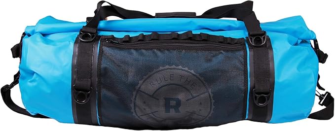 Waterproof Duffle Bag for Travel and Camping with Roll-Top Closure, Durable, All-Weather, and