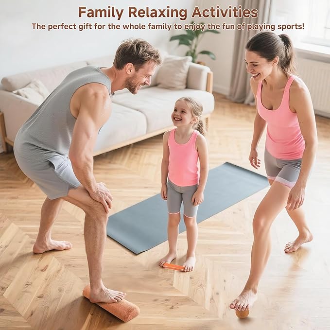 Rocalt Balance Board, Premium Cork Foot Strengthener, Balance Trainers for Enhanced Foot Function