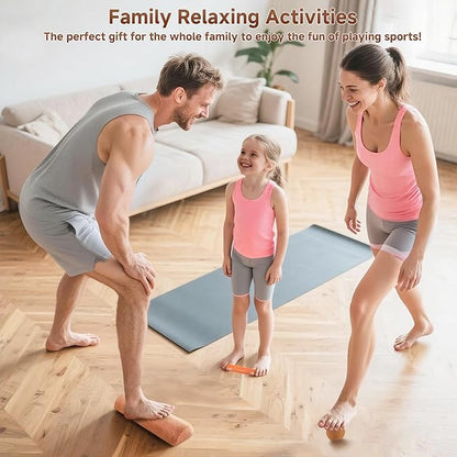 Rocalt Balance Board, Premium Cork Foot Strengthener, Balance Trainers for Enhanced Foot Function