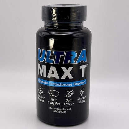 UltraMax T ??Advanced Testosterone Support for Men & Women ??Tongkat Ali 200:1, D-Aspartic Acid