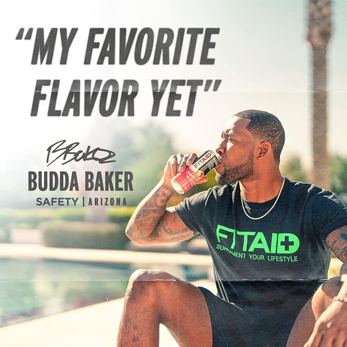 FITAID Post Workout Recovery Drink, Hawaiian Nectar, Passion Fruit, Orange & Guava, BCAAs