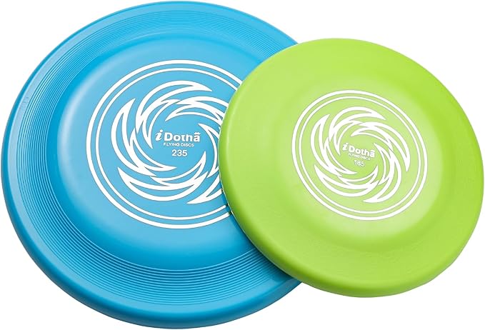 Sports Flying Disc, 2 Pack Compeition Flying Discs, Lightweight Durable Flying Disc Toys for