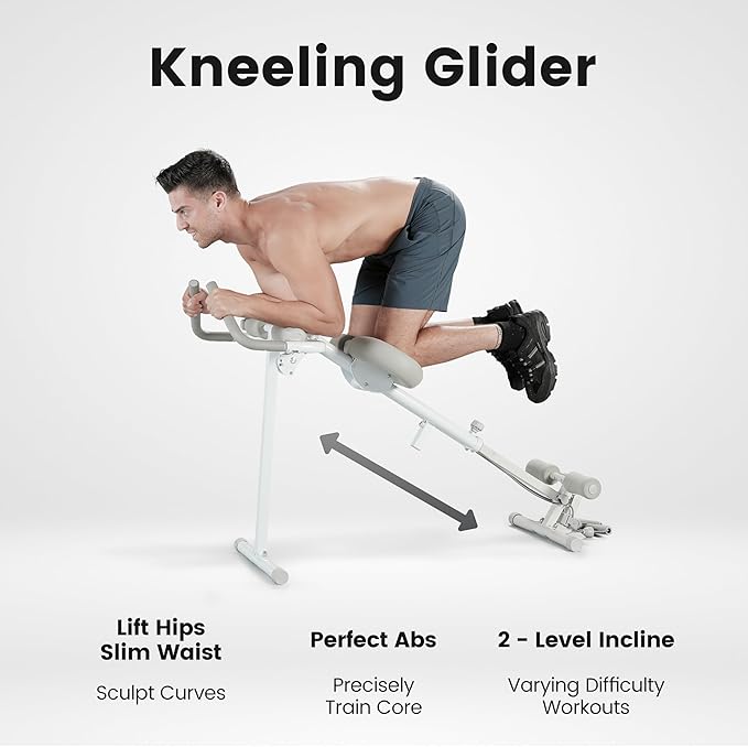 WONDER CORE Pro Max, Ab Machine for Stomach Workout, Ab Workout Equipment for Home Gym Trainer