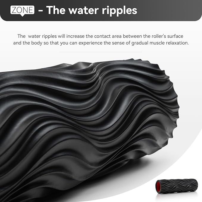 Foam Roller High-Density Exercise Roller, Deep Tissue Muscle Massage, Stretching, Relieves Muscles