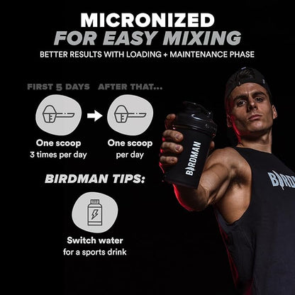 Micronized Creatine Monohydrate Powder, Muscle Recovery, Caffeine Free, Creatine Pre Workout