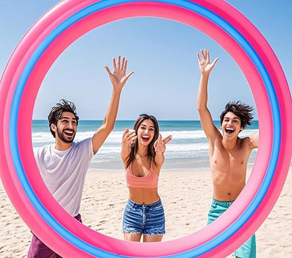 11-inch Flying Ring, 3-Piece Set. A Sports Game for Beach, Backyard, Park, and pet Interaction.