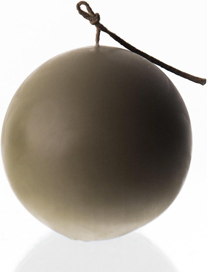LAWA Sphere Candle - Beautiful Handmade Pillar Scented Soy Wax Elegant Aesthetic Candle