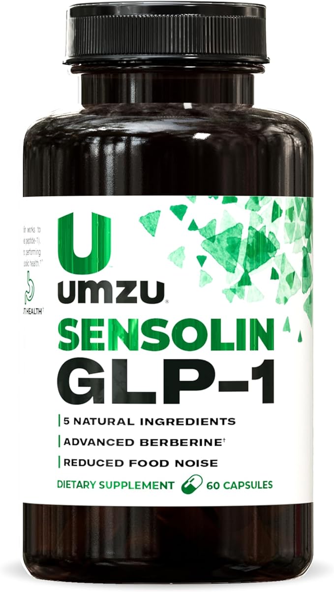 UMZU Sensolin GLP-1 Metabolic Support Supplement, Boost GLP-1 Production, Reduce Food Noise